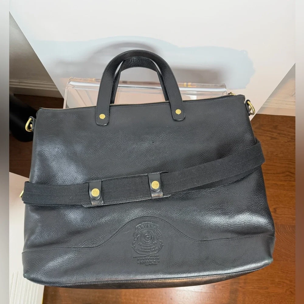 GHURKA Portfolio No. 251 Black Leather Briefcase limited edition